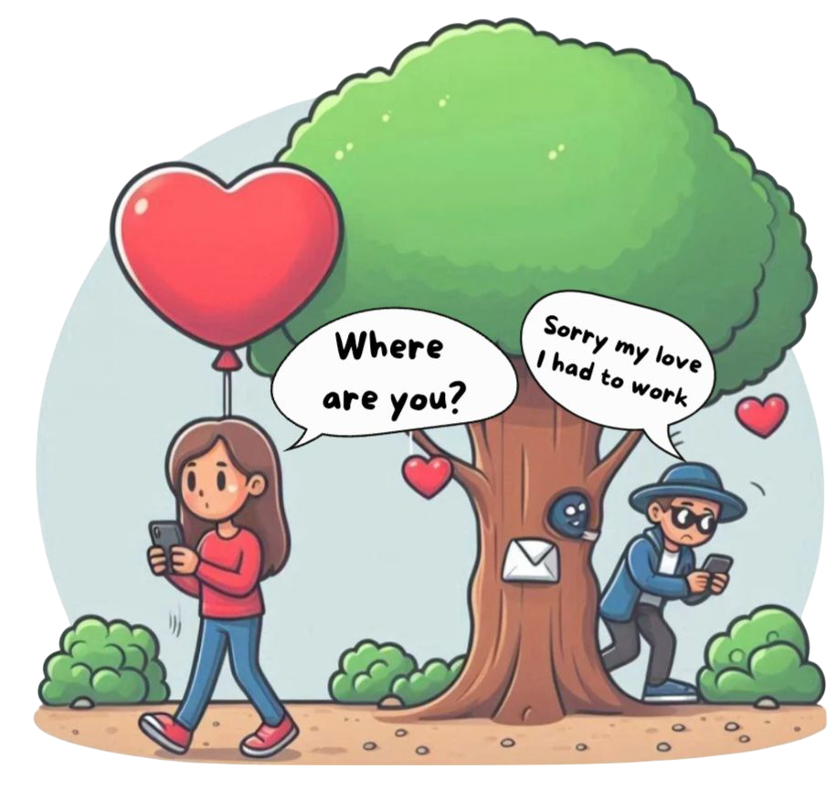 Romance scammers