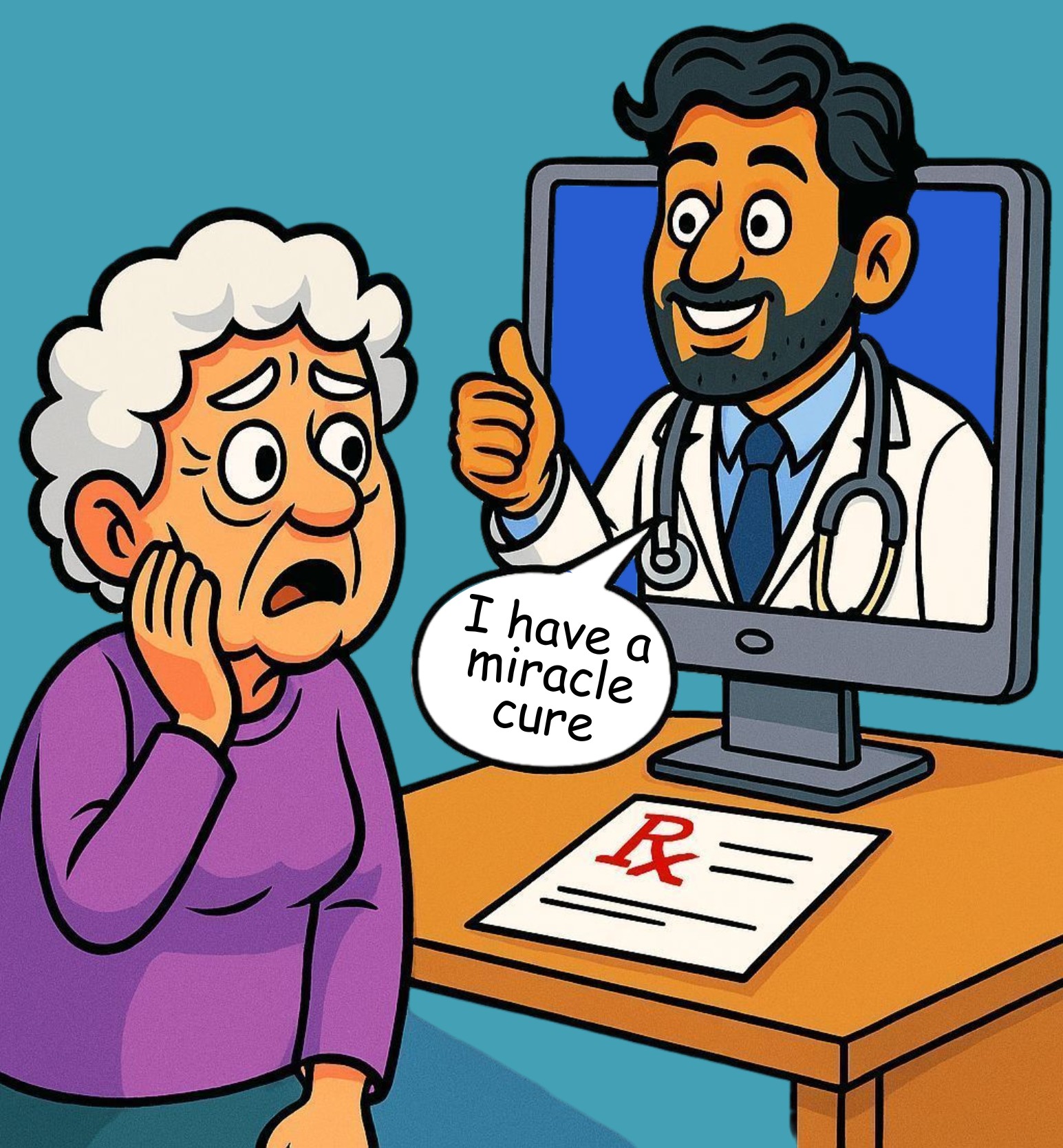 Deepfake medical scams