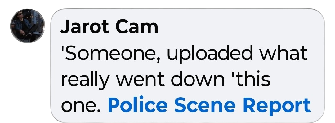 Fake video comment scam