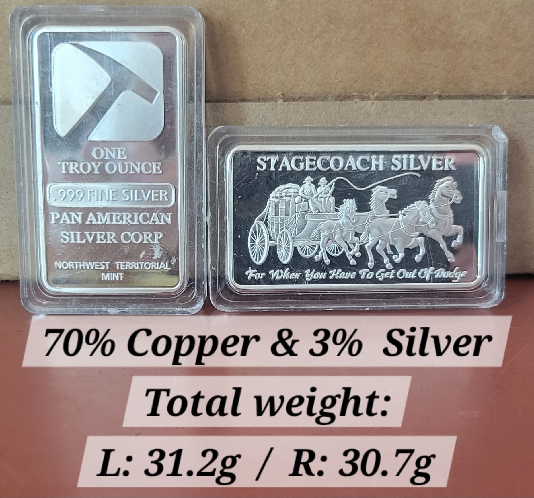 Fake silver