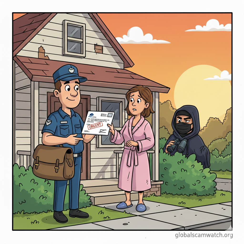 Registered letter scams