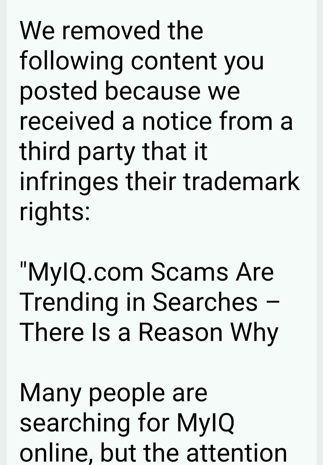 myIQ 
